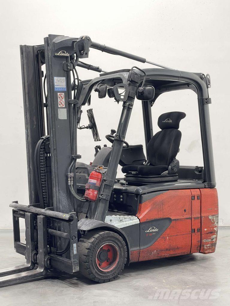 Linde E18-02-386 Stivuitor electric