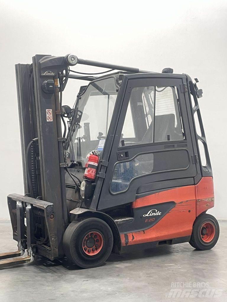 Linde E20-01-387 Stivuitor electric