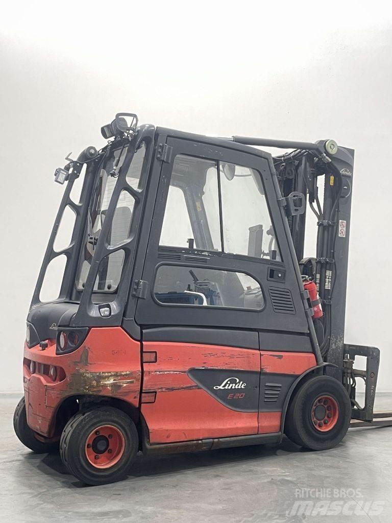 Linde E20-01-387 Stivuitor electric