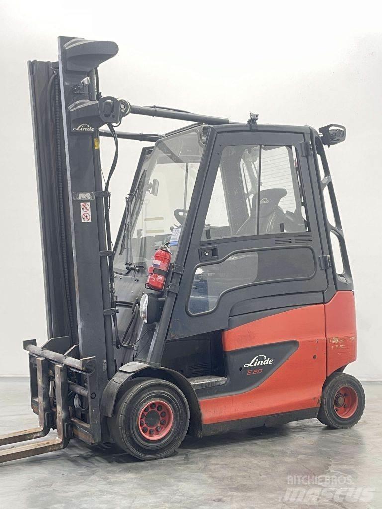 Linde E20-01/600-387 Stivuitor electric