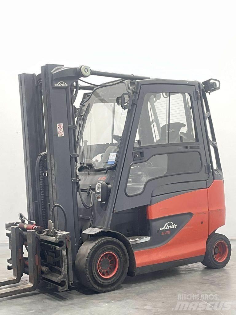 Linde E25H-01/600-387 Stivuitor electric