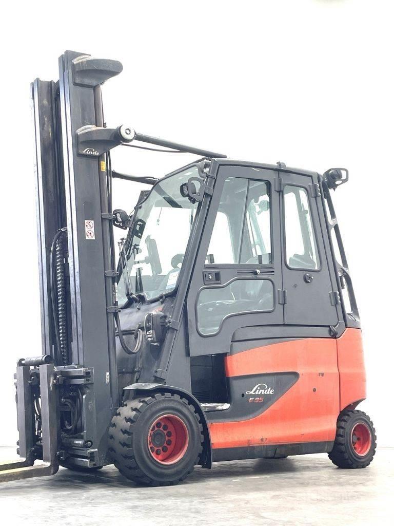 Linde E35HL-01 Stivuitor electric