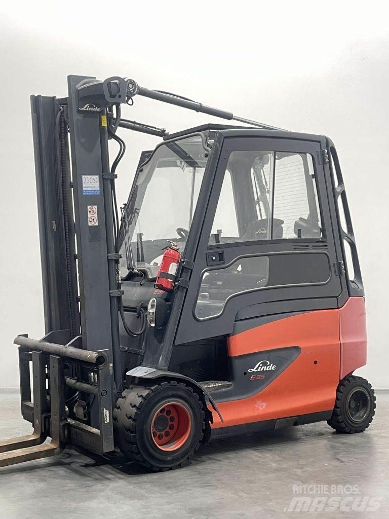 Linde E35HL-01-387 Stivuitor electric