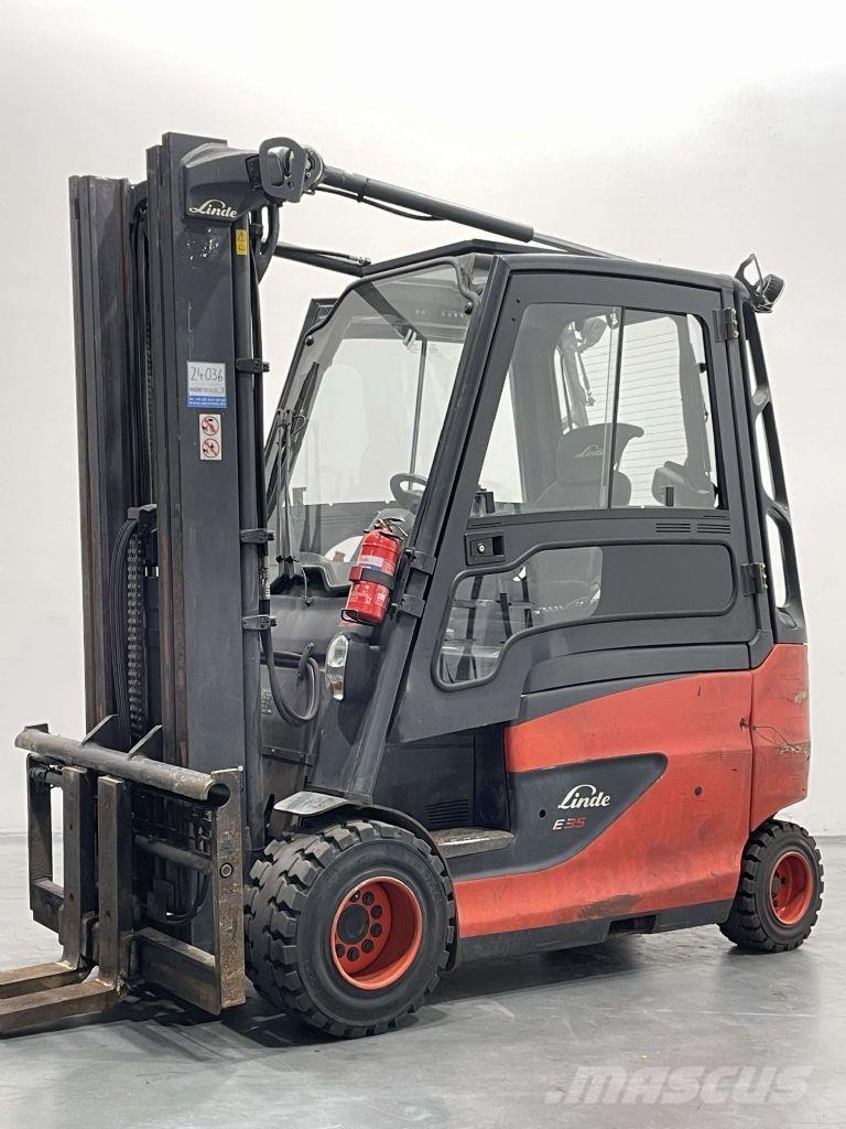 Linde E35HL-01-387 Stivuitor electric