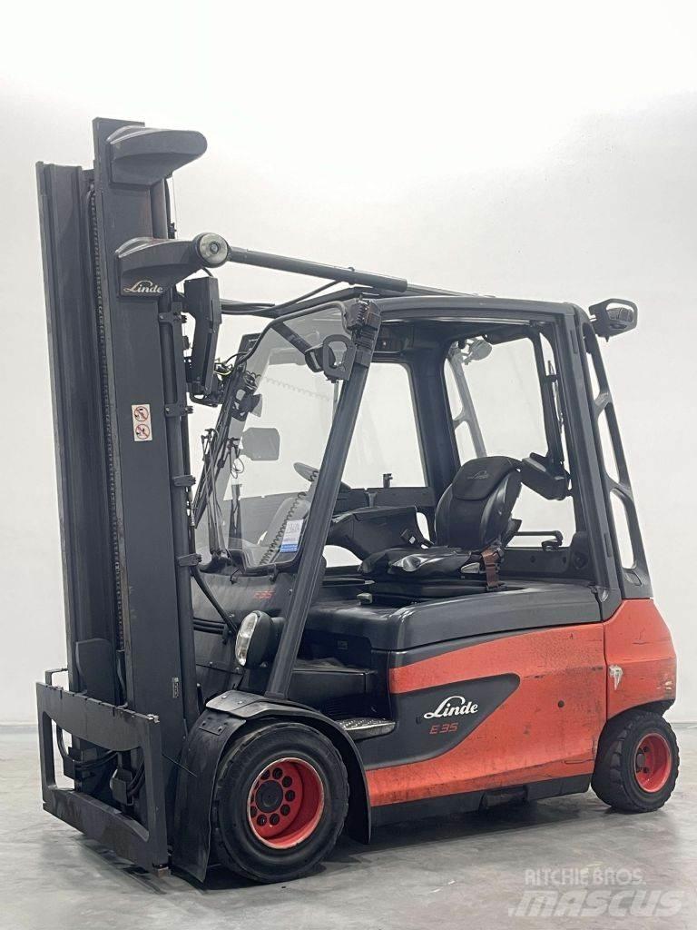 Linde E35L-01-387 Stivuitor electric