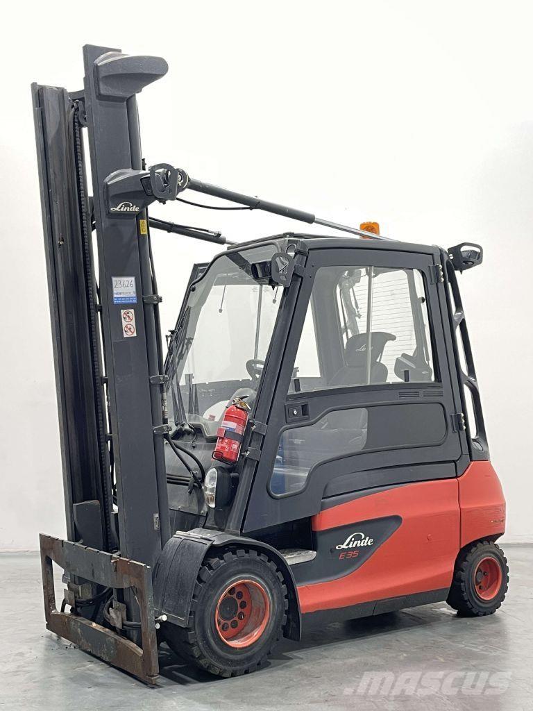 Linde E35L-01-387 Stivuitor electric