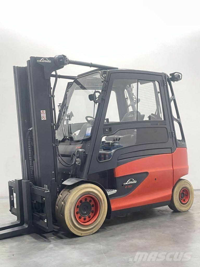 Linde E50HL-01-388 Stivuitor electric