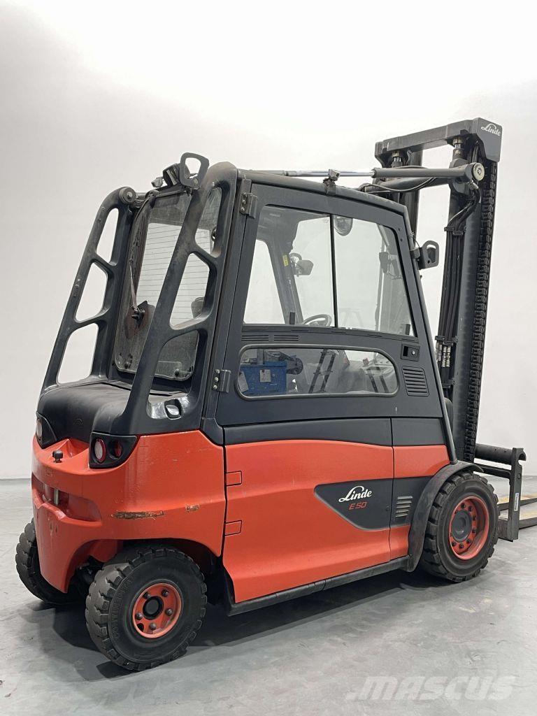 Linde E50HL-01-388 Stivuitor electric