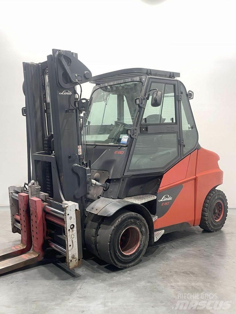 Linde E80-01/900-1279 Stivuitor electric