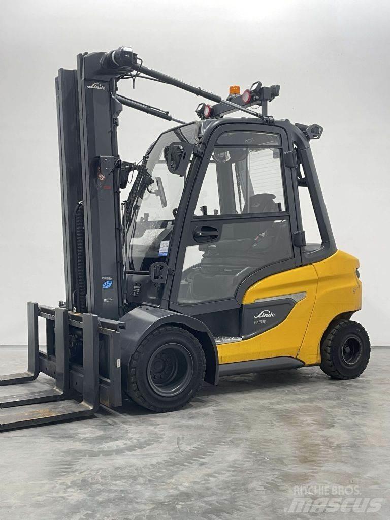 Linde H35D-01-1202 Stivuitor diesel