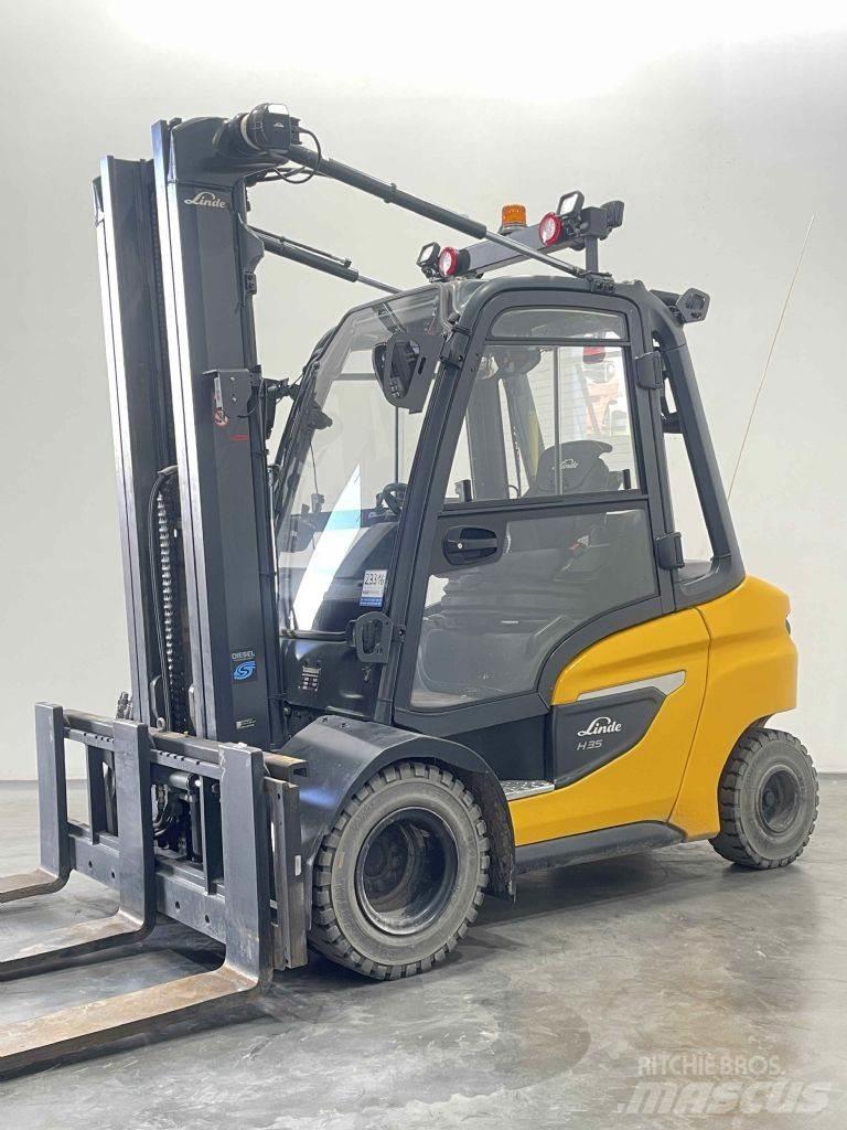 Linde H35D-01-1202 Stivuitor diesel