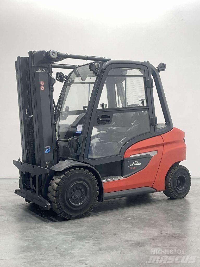 Linde H35D-01-1202 Stivuitor diesel
