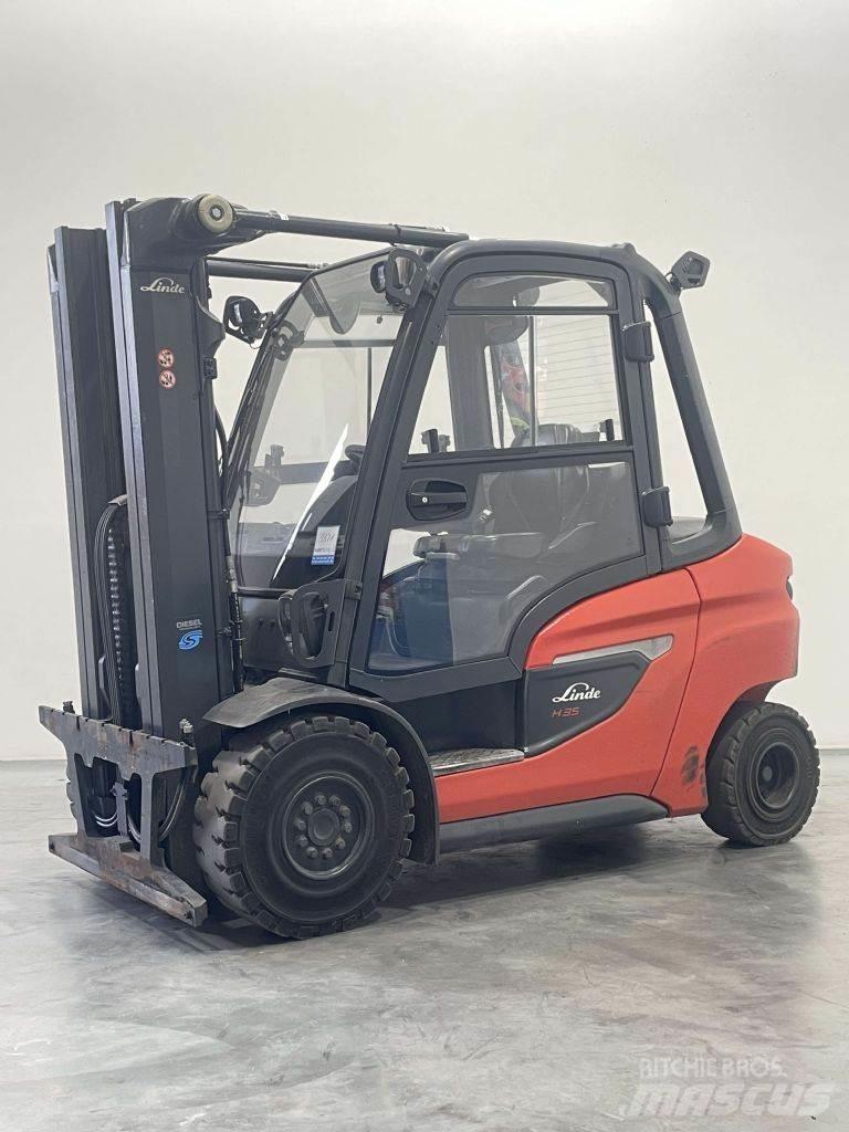 Linde H35D-01-1202 Stivuitor diesel