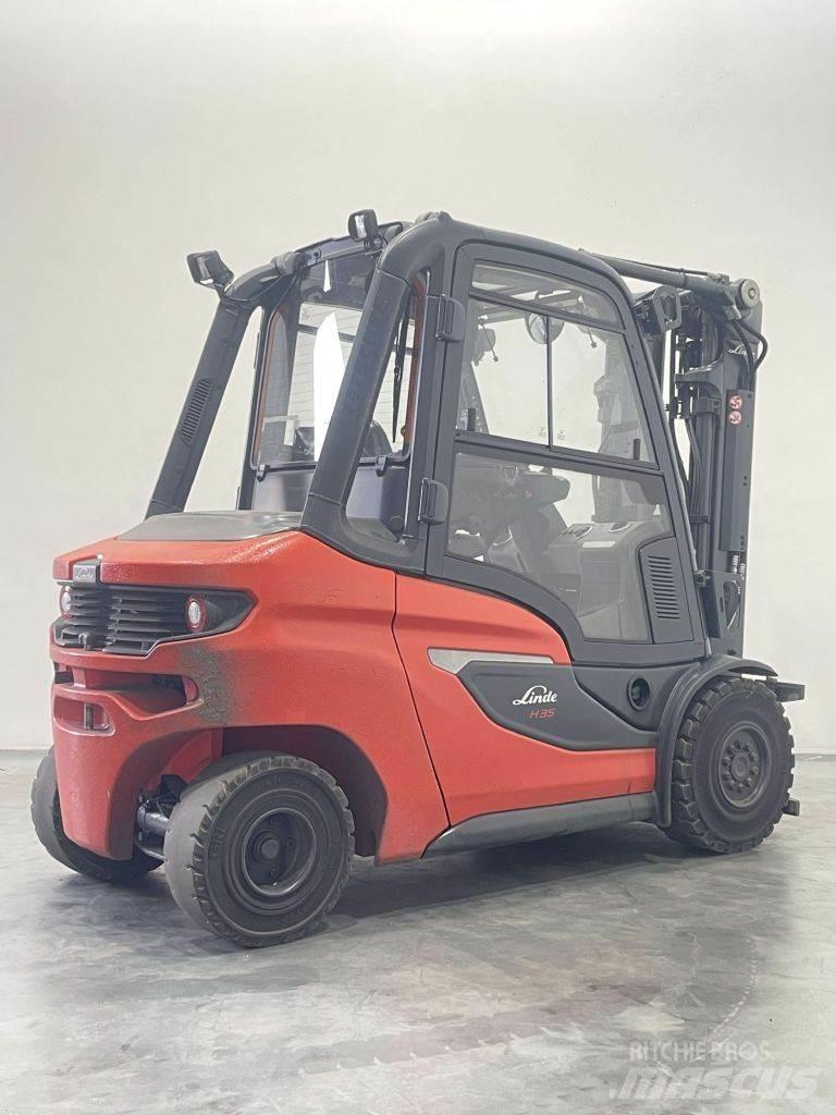 Linde H35D-01-1202 Stivuitor diesel
