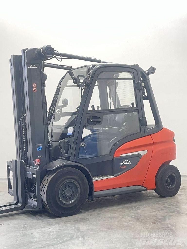 Linde H35D-01-1202 Stivuitor diesel