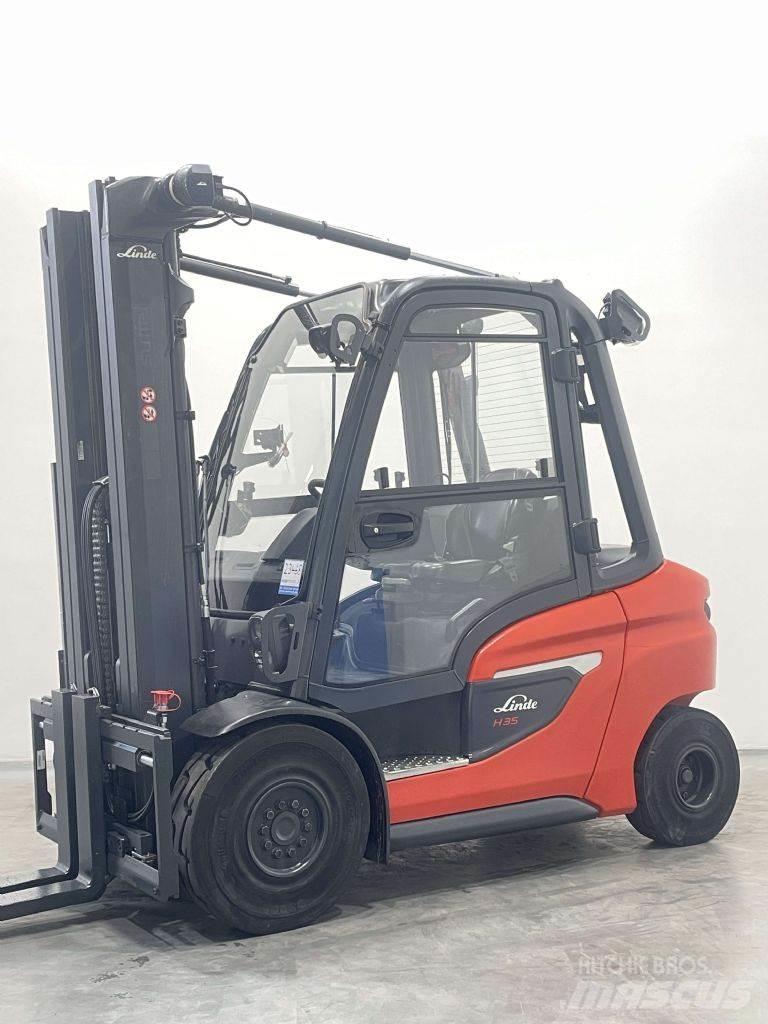 Linde H35D-01-1202 Stivuitor diesel