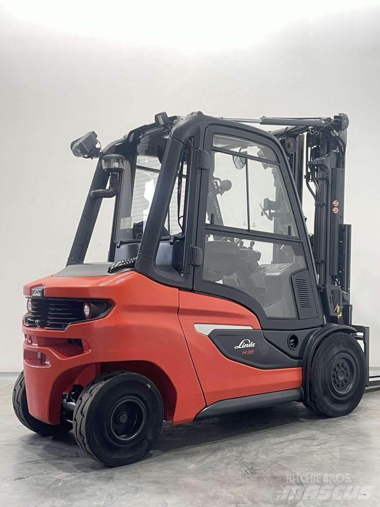 Linde H35D-01-1202 Stivuitor diesel