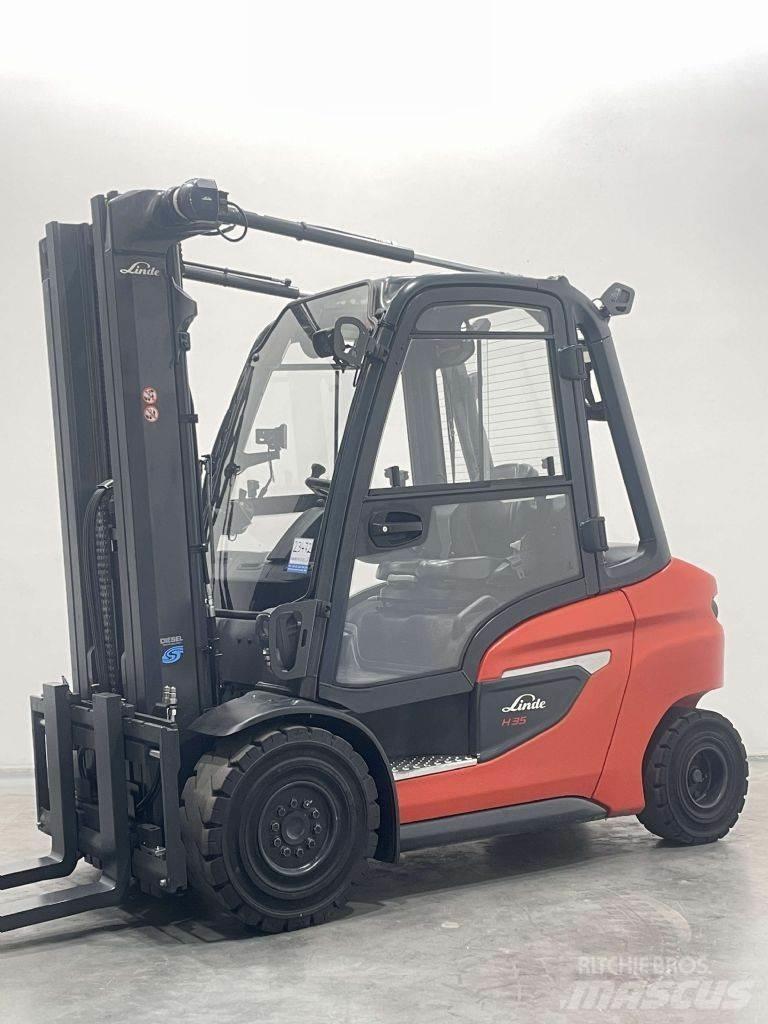 Linde H35D-01-1202 Stivuitor diesel
