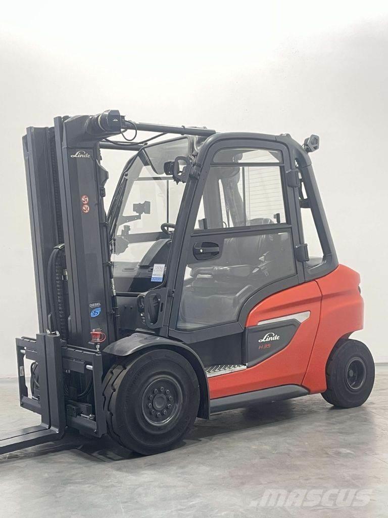 Linde H35D-01-1202 Stivuitor diesel