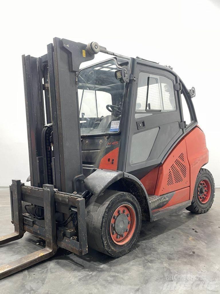 Linde H45D-02-394 Stivuitor diesel