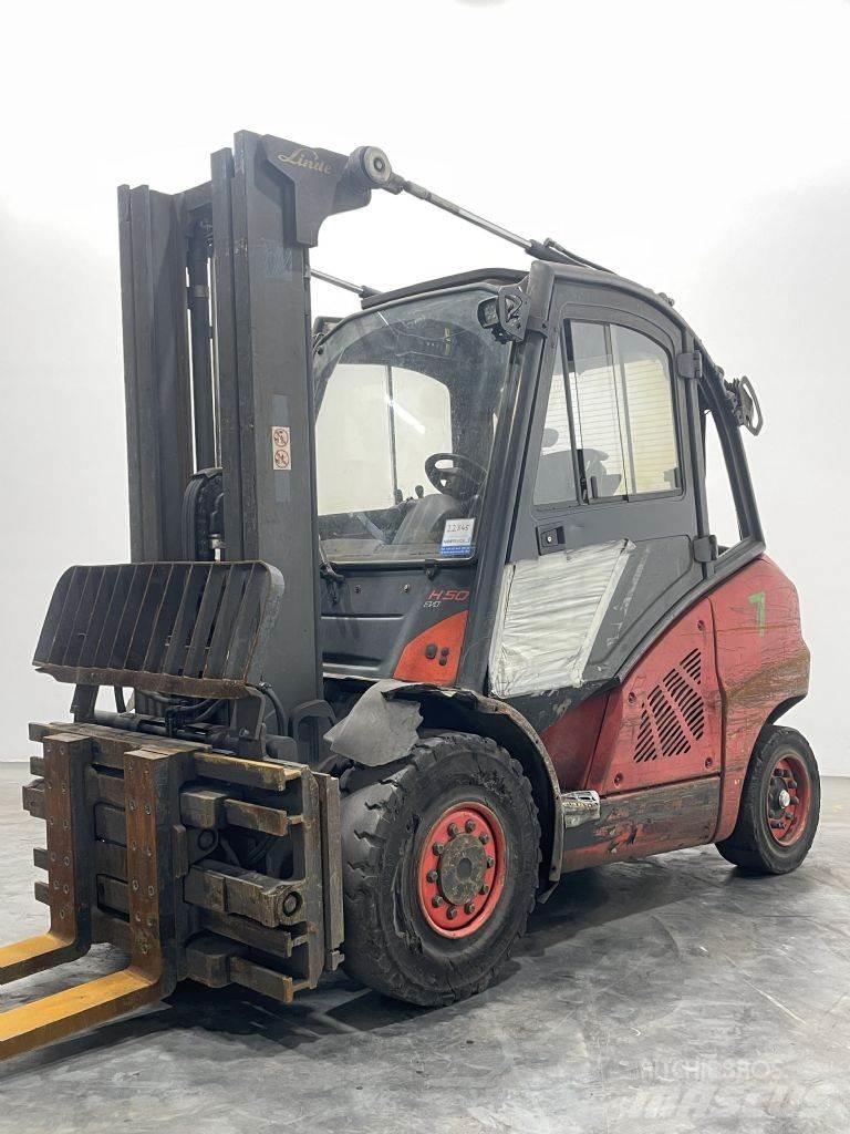 Linde H50D-02-394 Stivuitor diesel