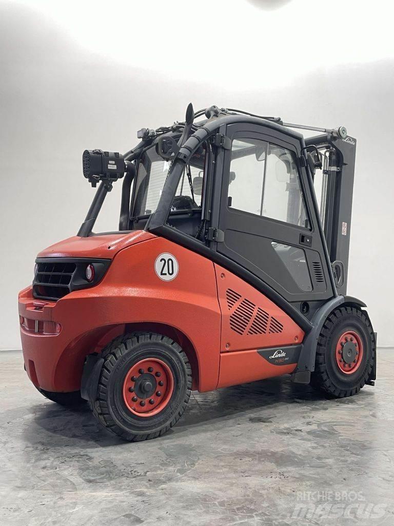 Linde H50D-02-394/600 Stivuitor diesel