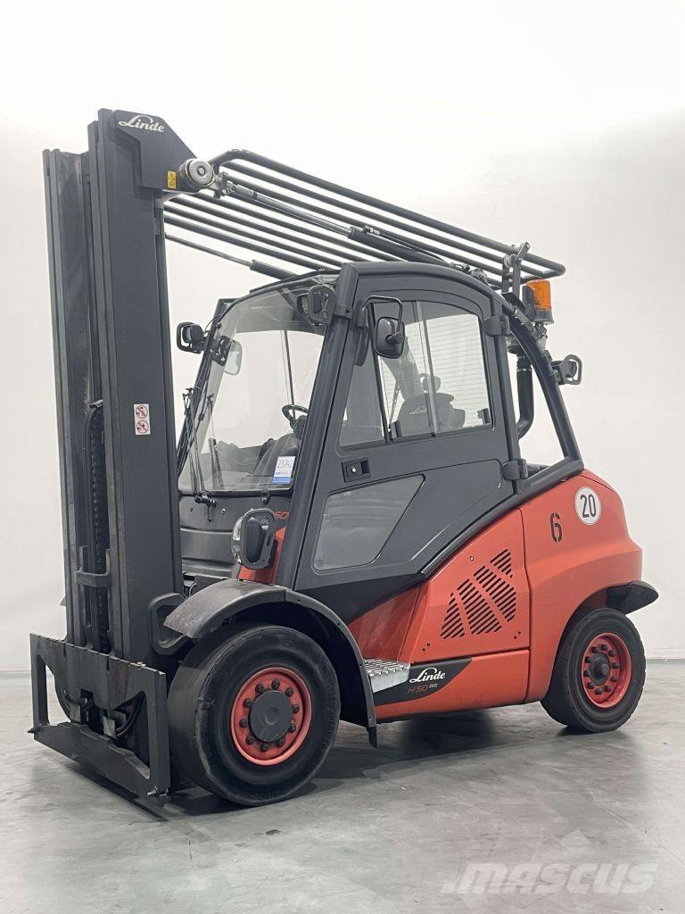 Linde H50D-02/600-394 Stivuitor diesel
