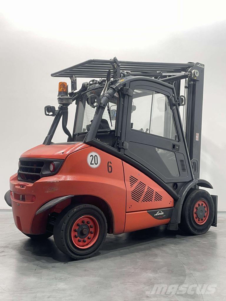 Linde H50D-02/600-394 Stivuitor diesel