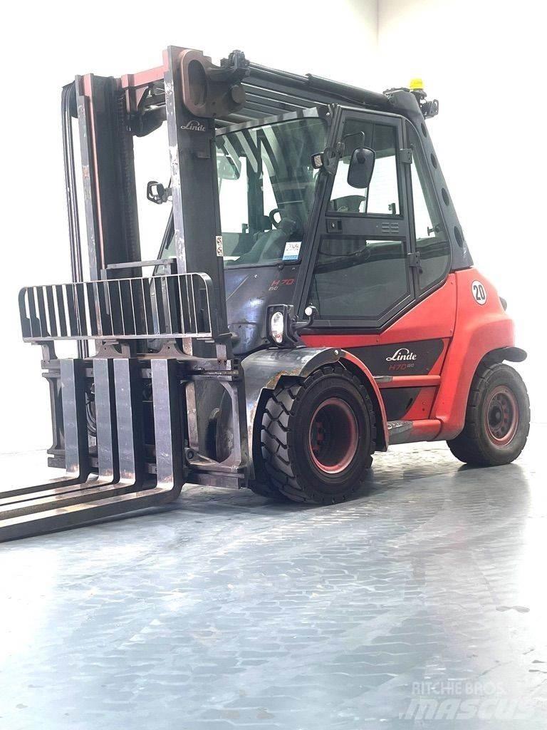 Linde H70D-396-EVO Stivuitor diesel