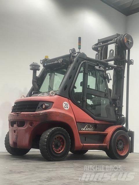 Linde H80D-02-396 Stivuitor diesel