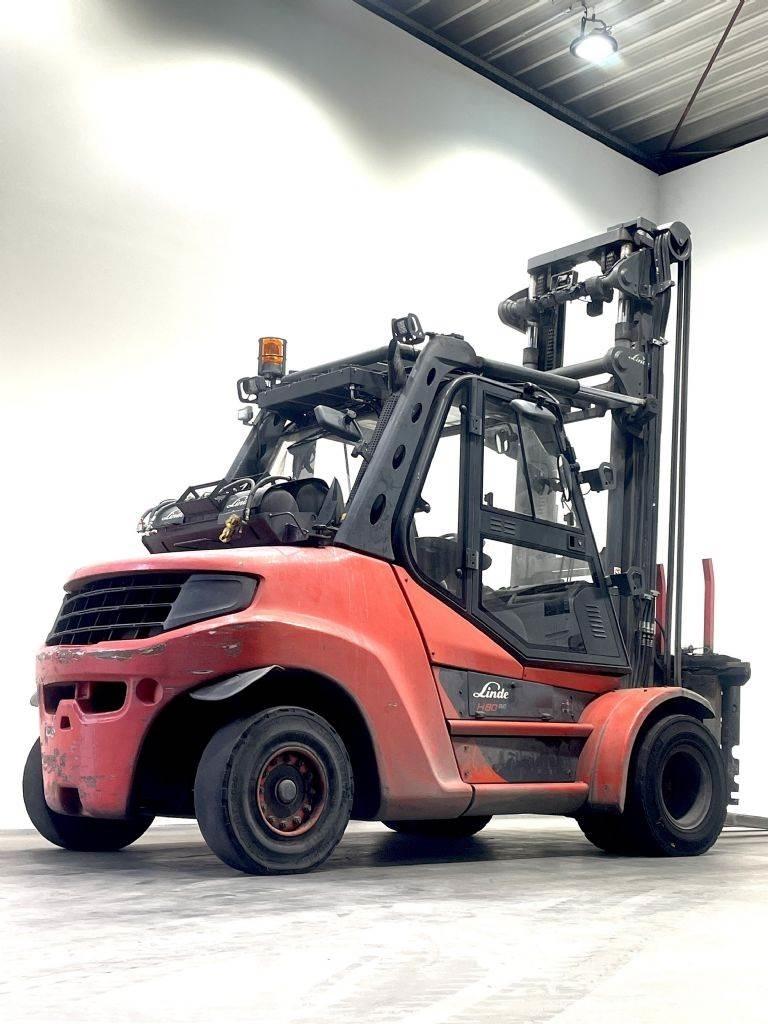 Linde H80T-03/900 Stivuitor GPL