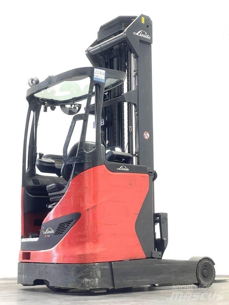 Linde R14-01 Stivuitor cu catarg retractabil