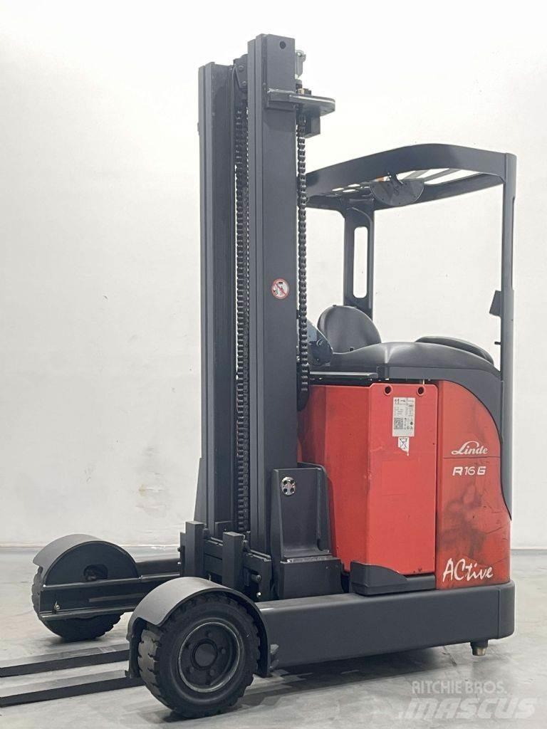 Linde R16G-12-115 Stivuitor cu catarg retractabil