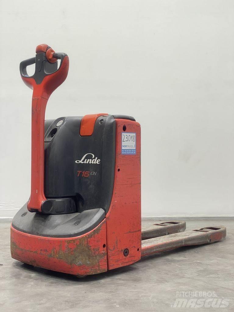 Linde T16-1152 Li-Ion Transpaleta manuala
