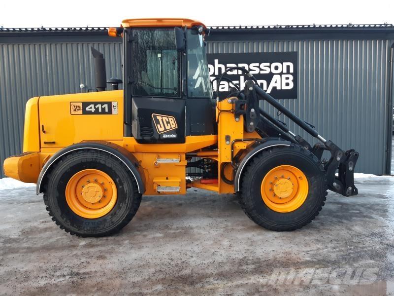 JCB 411 HT STORA BM Incarcator pe pneuri