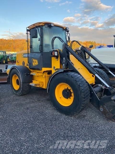 JCB 412S LASTMASKIN Incarcator pe pneuri