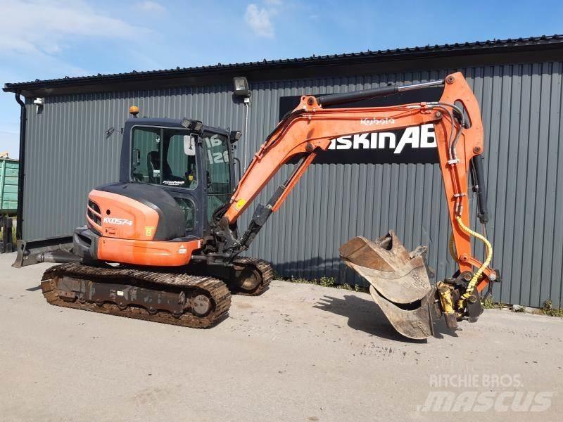 Kubota KX 057 Excavatoare pe șenile
