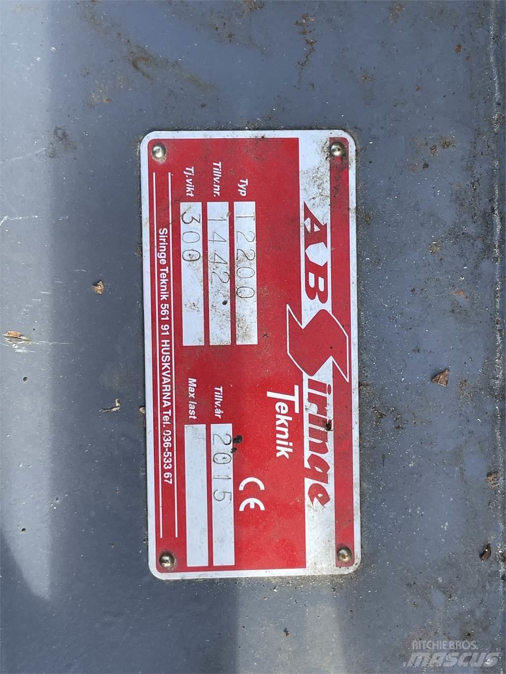 Siringe T 2200 Lame pentru dezapezire si pluguri