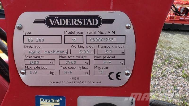Väderstad Cultus 300 Alte masini si accesorii de cultivat