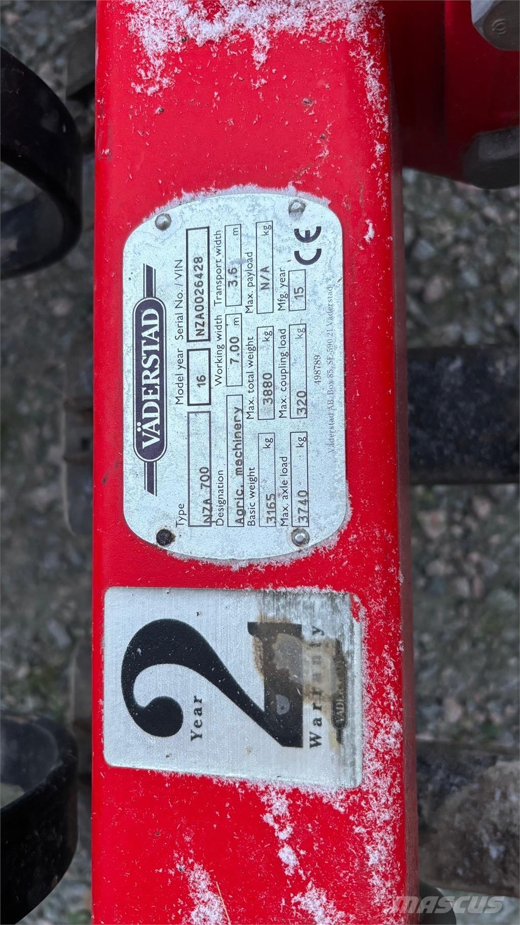 Väderstad NZA 800 HARV Grape