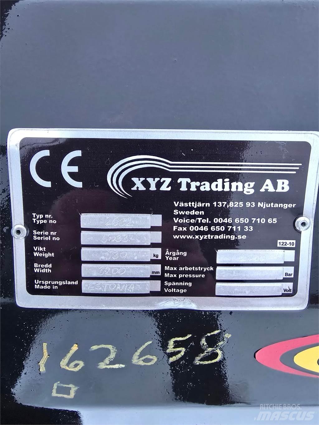 XYZ 2606 Lame pentru dezapezire si pluguri