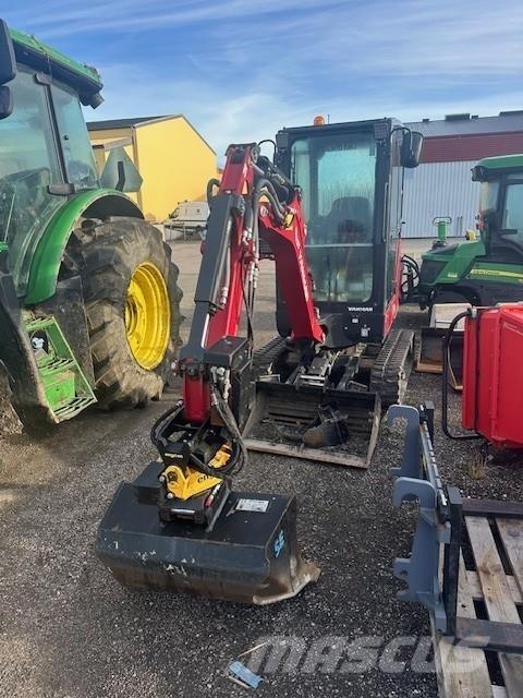 Yanmar SV19 GRÄVARE Incarcator pe pneuri