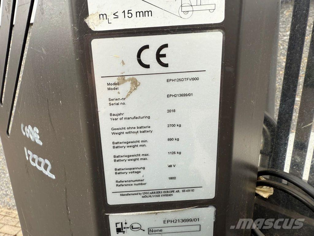 Atlet EPH125DTFVI900 Stivuitoare pentru comisionare(logistica)