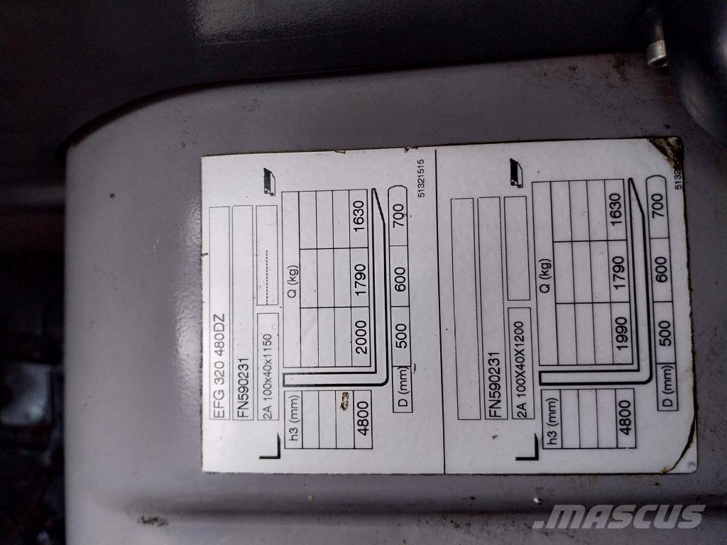 Jungheinrich EFG 320 Stivuitor electric