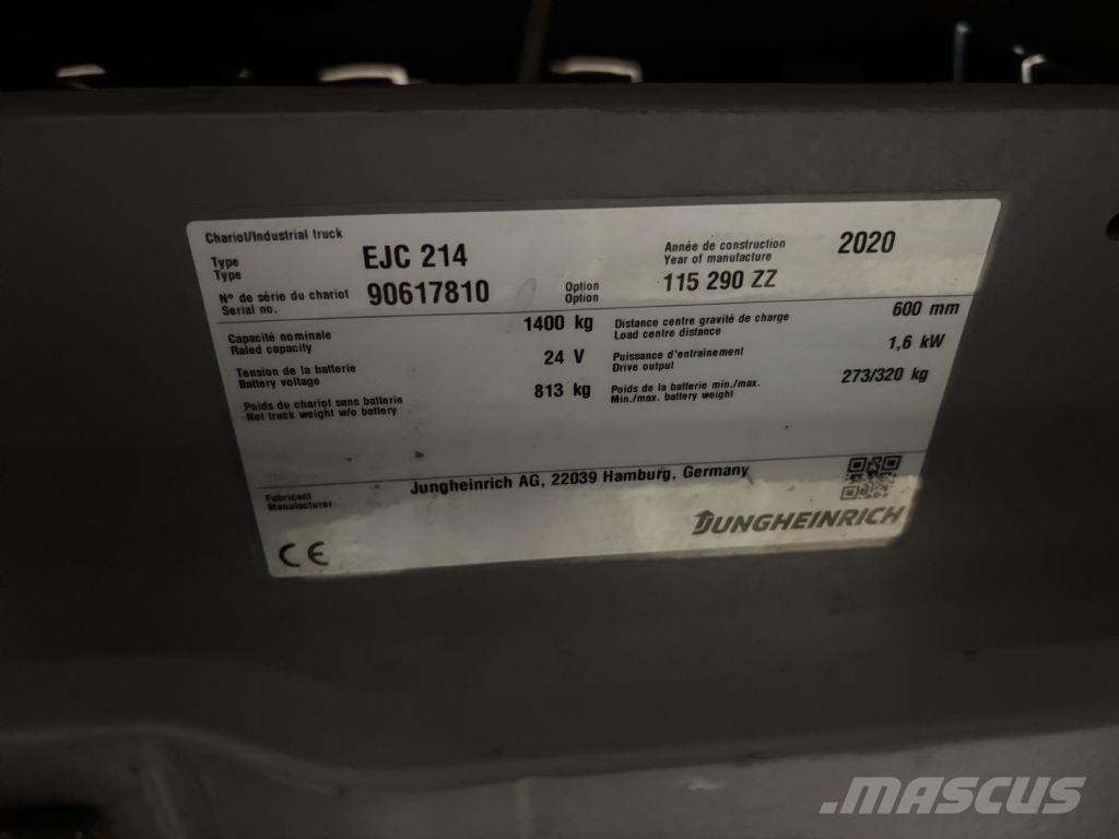 Jungheinrich EJC 214 Transpaleta manuala