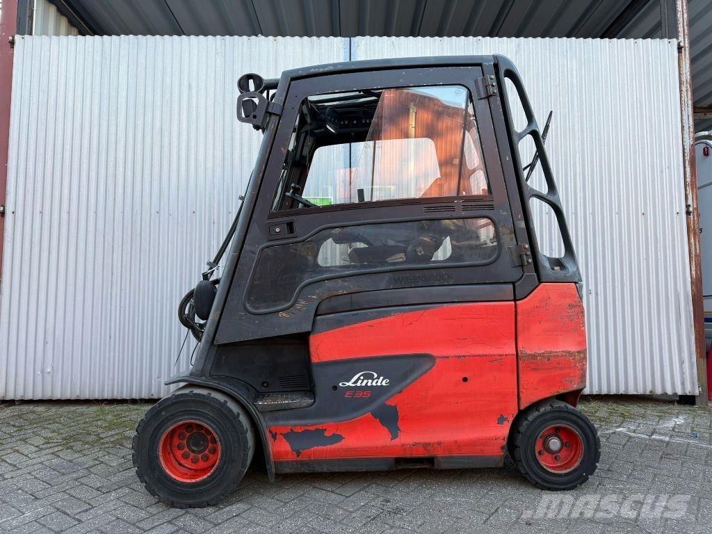 Linde E35HL-01 Stivuitor electric