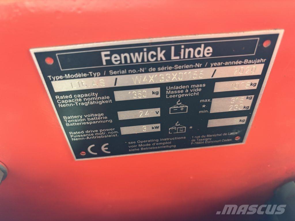 Linde L16.AS Transpaleta manuala