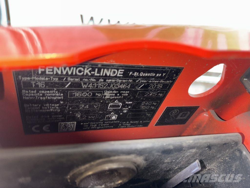 Linde T16 Transpaleta manuala
