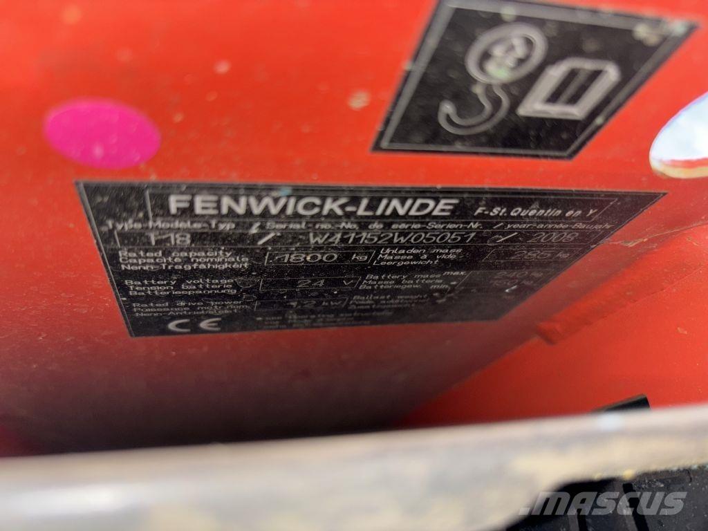 Linde T18 Transpaleta manuala