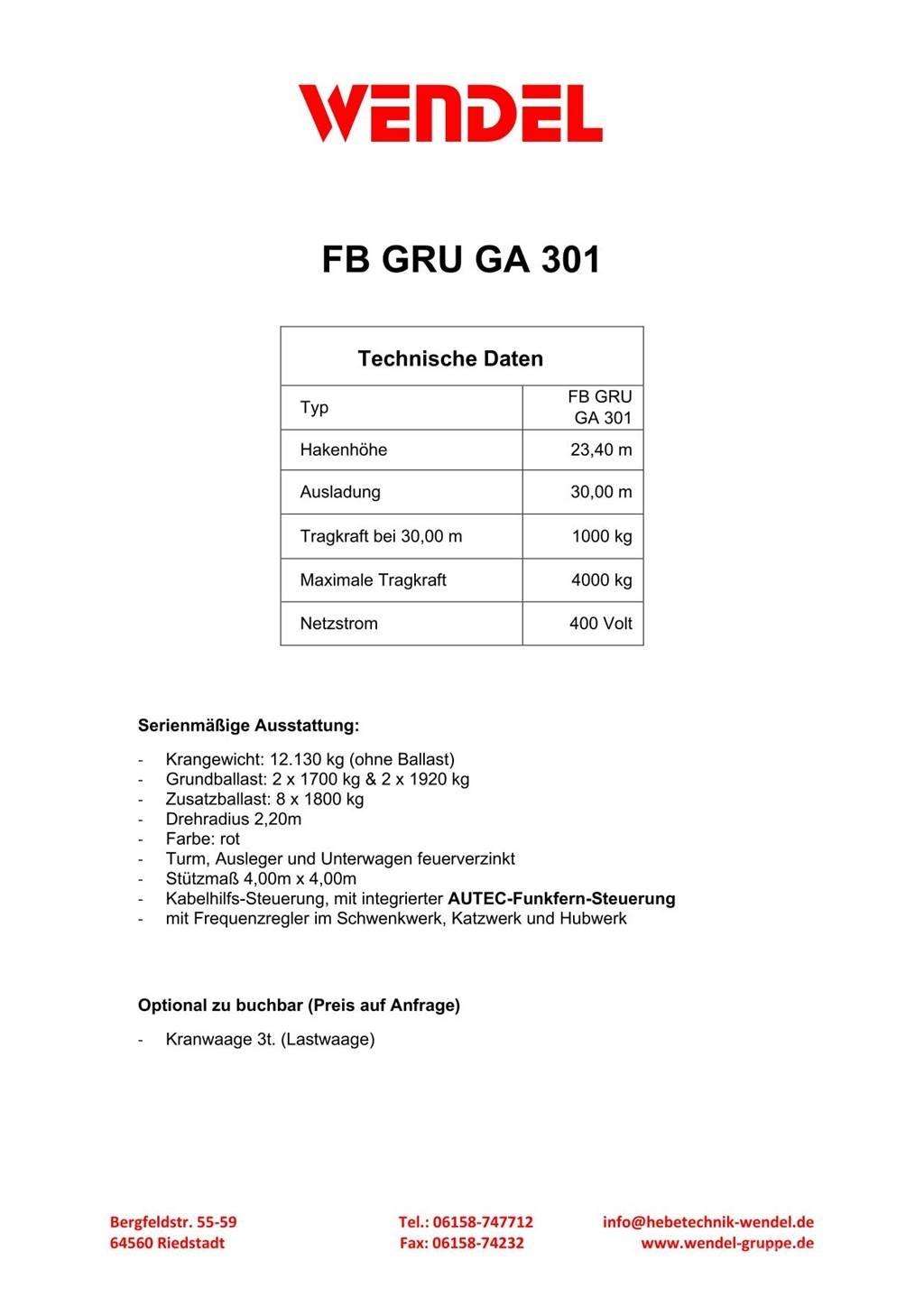 FB GRU GA 301 Macarale turn